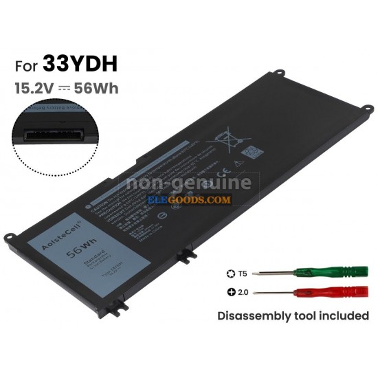 15.2V  56Wh  4 cells  Li-Polymer  Black