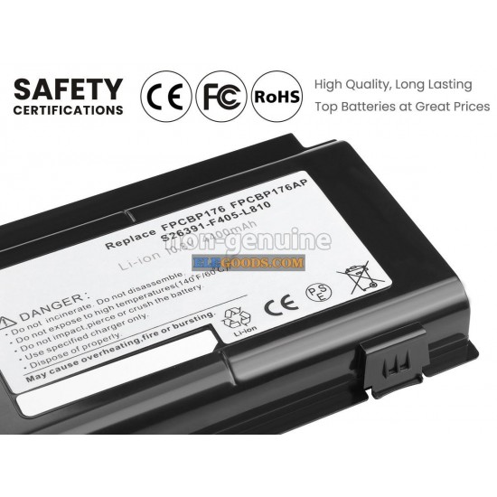 10.65V  6600mAh  9 cells  Li-ion  Grey