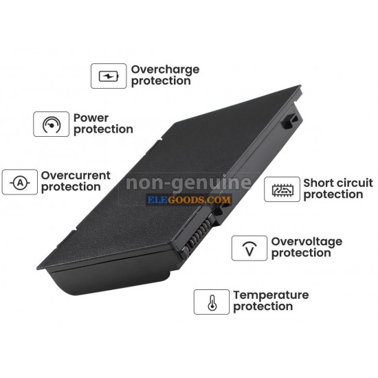 10.65V  6600mAh  9 cells  Li-ion  Grey