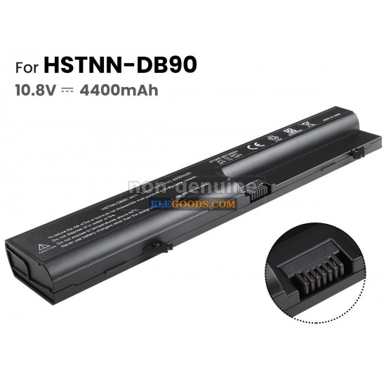 10.8V  4400mAh  6 cells  Li-ion  Black
