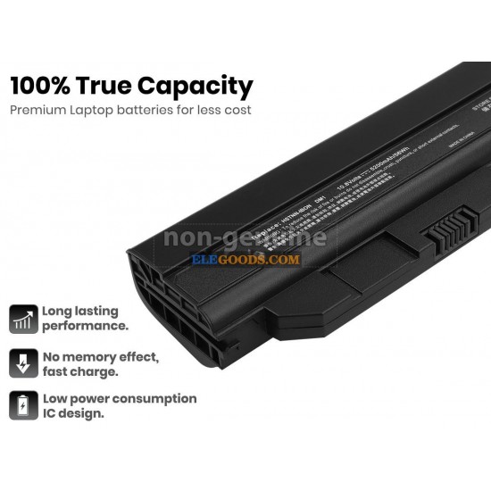 10.8V  5200mAh  6 cells  Li-ion  Black