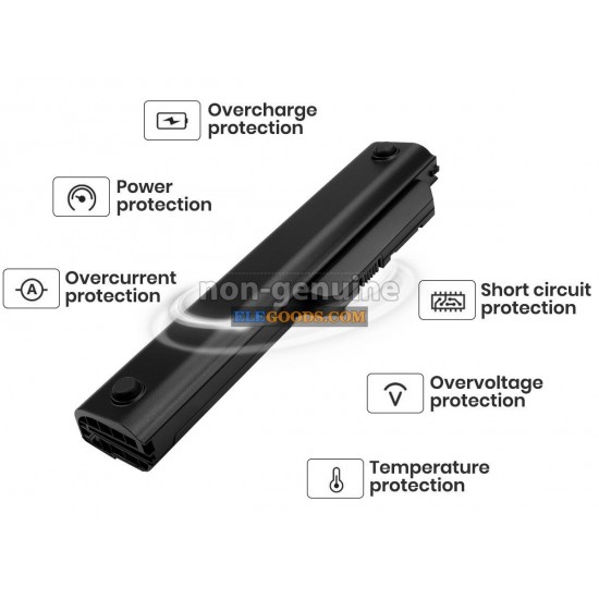 10.8V  5200mAh  6 cells  Li-ion  Black