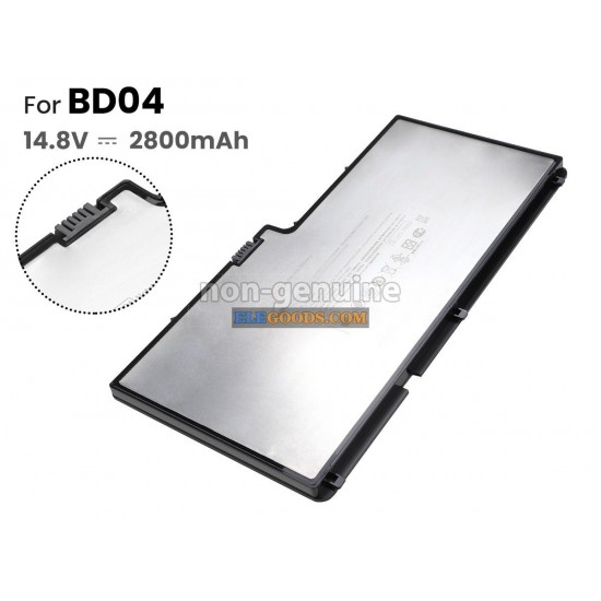 14.8V  2800mAh  4 cells  Li-Polymer  Black