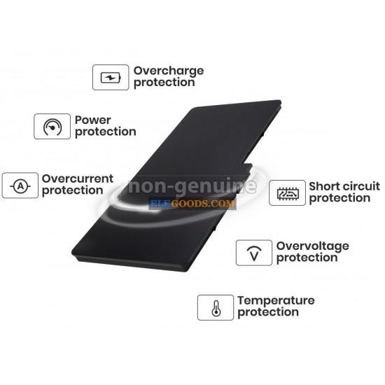 14.8V  2800mAh  4 cells  Li-Polymer  Black