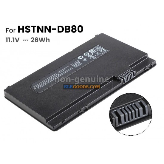 11.1V  26Wh  3 cells  Li-Polymer  Black