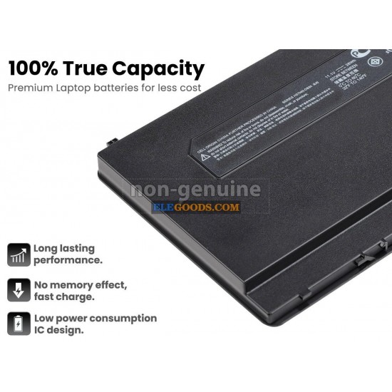 11.1V  26Wh  3 cells  Li-Polymer  Black