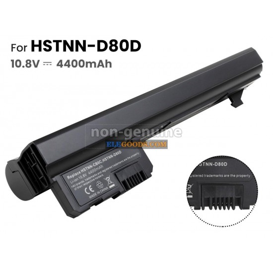 10.8V  4400mAh  6 cells  Li-ion  Black