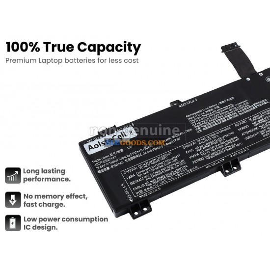 15.44V  80Wh  4 cells  Li-Polymer  Black
