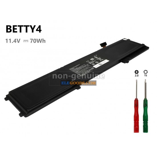 11.4V  70Wh  6 cells  Li-Polymer  Black