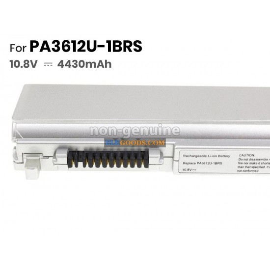 10.8V  4400mAh  6 cells  Li-ion  Silver